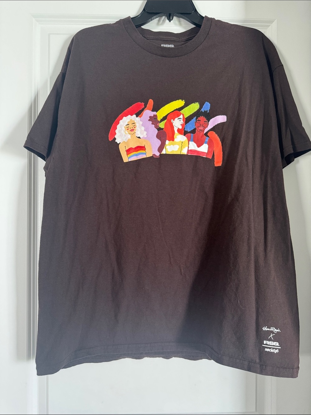 Society6 Brown Tee (940)